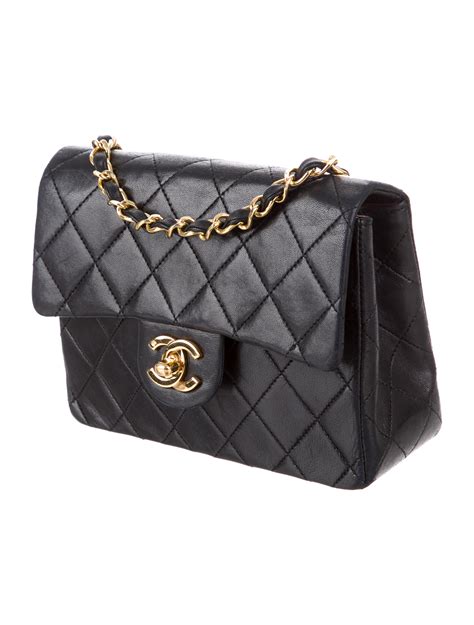 chanel mini square flap bag review|vintage Chanel mini flap bag.